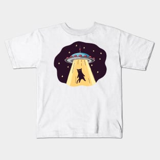 UFO Cat Kids T-Shirt